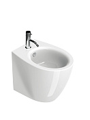 Catalano Italy Биде напольное 37x52 см, 1 отв., с переливом, покр. Cataglaze, цвет: белый глянцевый 0719521001