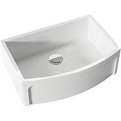 Kerasan Hannah Devon Кухонная мойка керамическая 60x53 см, толщина 3 см, цвет: Bianco 544001