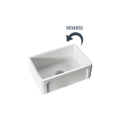 Kerasan Hannah Yorkshire Кухонная мойка керамическая 68,6x47 см, толщина 3 см, цвет: Bianco 542001