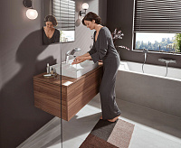 Hansgrohe Pulsify Select S Ручной душ 3 вида струи Relaxation, цвет: хром 24110000