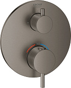 Grohe Atrio Термостатический смеситель для душа, цвет: темный графит, матовый 24134AL3