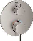 Grohe Atrio Термостатический смеситель для душа встраив., внеш. часть, цвет: теплый закат, матовый 24135DC3