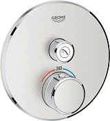 Grohe Grohtherm SmartControl Термостатический смеситель для душа, внешняя часть, цвет: суперсталь 29118DC0