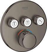 Grohe Grohtherm SmartControl Термостатический смеситель для душа, цвет: темный графит, матовый 29121AL0