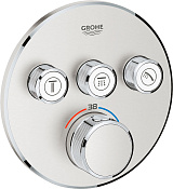 Grohe Grohtherm SmartControl Термостатический смеситель для душа, внешняя часть, цвет: суперсталь 29121DC0