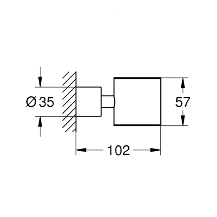 Grohe Atrio New Держатель для стакана, цвет: графит 40304AL3