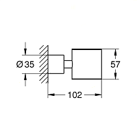 Grohe Atrio New Держатель для стакана, цвет: графит 40304AL3