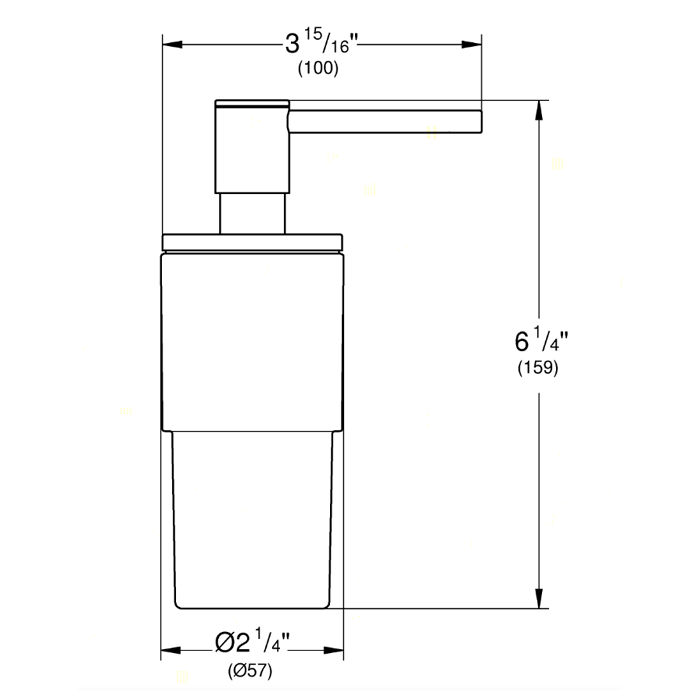 Grohe Atrio New Дозатор для жидкого мыла подвесной, стеклянная колба, цвет: хром 40306003