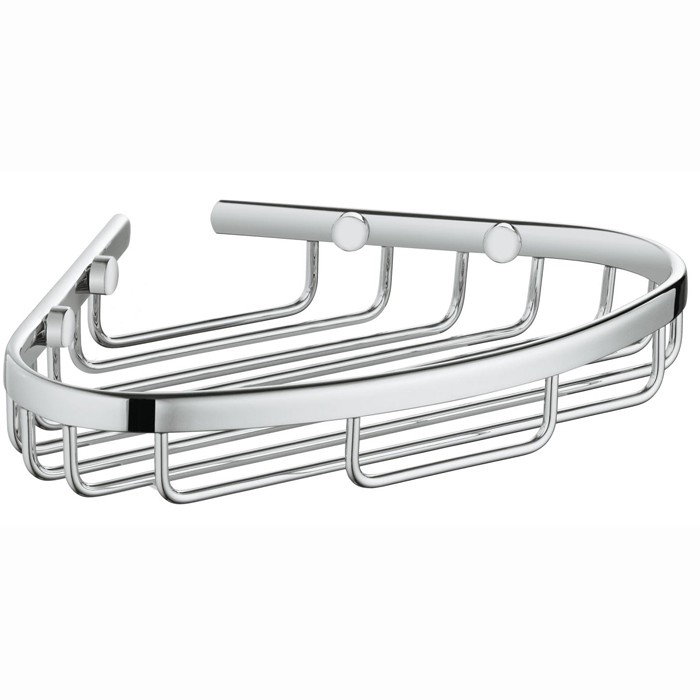 Grohe Bau Cosmopolitan Полочка-решетка угловая 20 см, цвет: хром 40664001