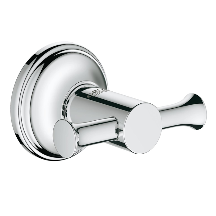 Grohe Essentials Authentic Крючок для халата двойной, цвет: хром 40656001