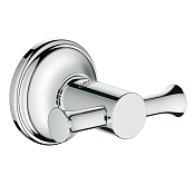 Grohe Essentials Authentic Крючок для халата двойной, цвет: хром 40656001