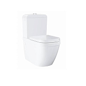 Grohe Euro Ceramic Унитаз 68x38 см, универсальный слив, напольный, цвет: хром 39462000