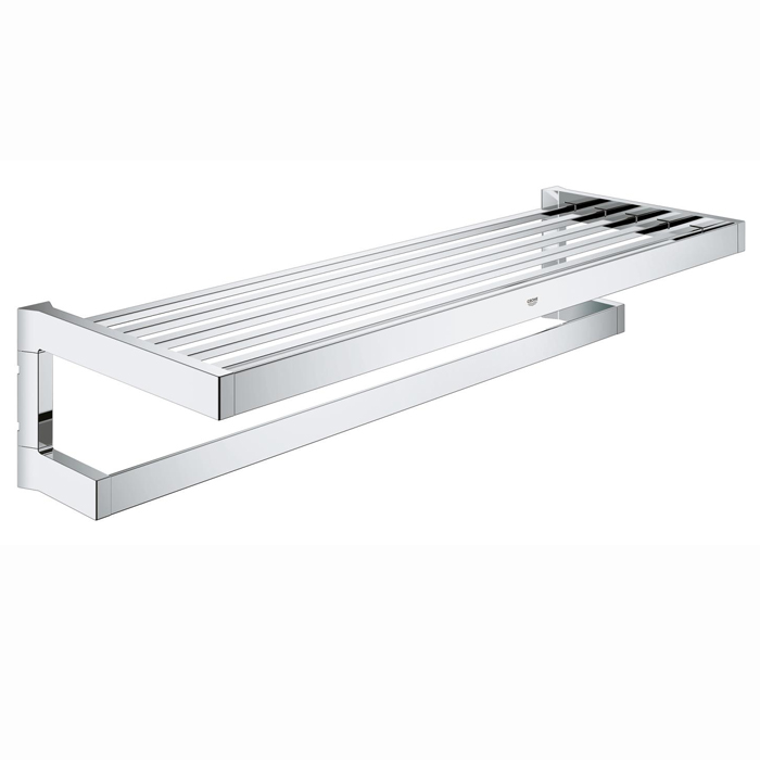 Grohe Selection Cube Полка для полотенец с полотенцедержателем, цвет: хром 40804000