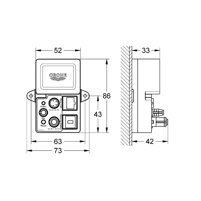 Grohe Модуль Bluetooth для F-digital Deluxe 36371000