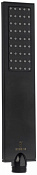 Bossini Flat-One Ручной душ, 1 вид струи, цвет: mat black B00270.073