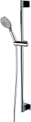 Bossini Syncronia V2 Душевой гарнитур: штанга 74,4 см, душевая лейка, шланг 150 см, цвет: chrome DE8008.030