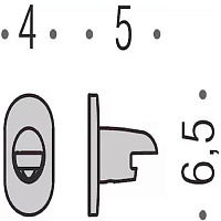Colombo Design Bart Ключ для открывания бутылок подвесной, цвет: chrome B2295