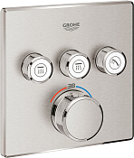 Grohe Grohtherm SmartControl Термостатический смеситель для душа, внешняя часть, цвет: суперсталь 29126DC0