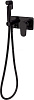 Boheme Spectre Гигиенический душ со смесителем и встраиваемой частью, цвет: black 457-B