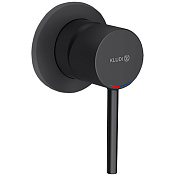 Kludi Bozz Смеситель для душа встраиваемый, внешняя часть, цвет: черный матовый 389253976