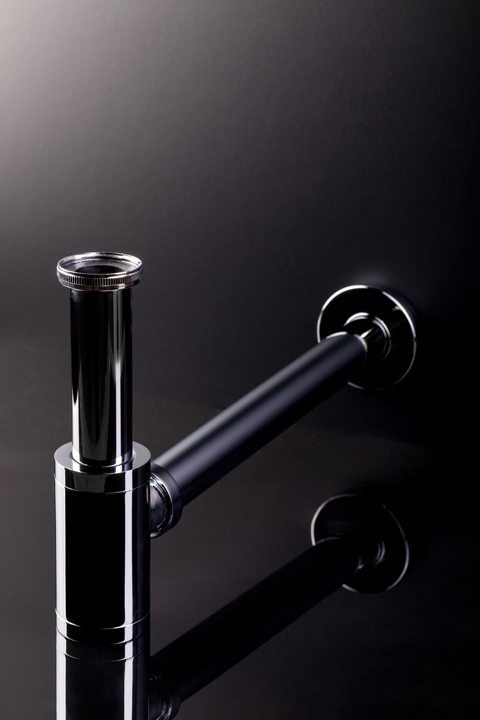 Boheme Сифон для раковины латунный, цвет: black 609-B