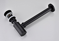 Boheme Сифон для раковины латунный, цвет: black 609-B