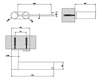 Gessi 316 Accessories Держатель туалетной бумаги, цвет: Copper Brushed 54749#708