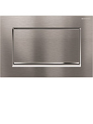 Geberit Sigma 30 Кнопка смыва для инсталляции, цинковый сплав, хром матовый, полоска хром глянцевый 115.893.KX.1