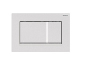 Geberit Sigma 30 Кнопка смыва для инсталляции, цвет: белый матовый, полоска белая 115.883.01.1