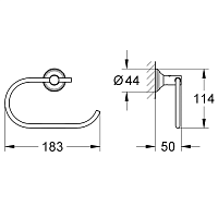 Grohe Держатель для туалетной бумаги 40657001