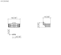 Dornbracht Полка-сетка для губок, цвет: хром 83290970-00