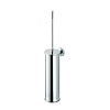 Colombo Design Plus Ершик для унитаза подвесной, с латунной колбой, цвет: stainless steel W4962.HPS1
