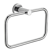 Colombo Design Plus Полотенцедержатель-кольцо 21 см, подвесной, цвет: stainless steel W4931.HPS1