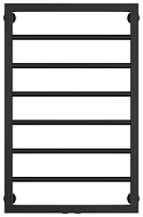 Сунержа Канцлер Полотенцесушитель водяной 50x80h, цвет: матовый черный 31-0254-8050
