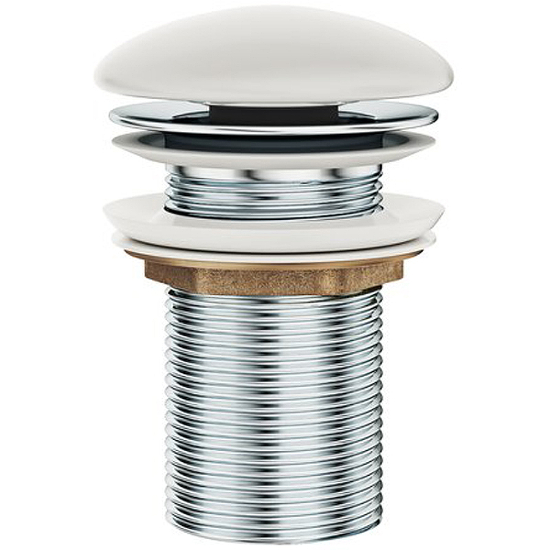 Ravak Донный клапан с керамической крышкой, цвет: белый X01695