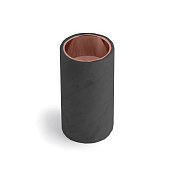 Bertocci Carrarino Стакан настольный, мрамор, цвет: розовое золото 124 4400 5500