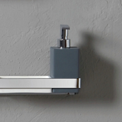 Bertocci Fly Дозатор для жидкого мыла настольный, композитная колба, цвет: хром 149 1530 0000