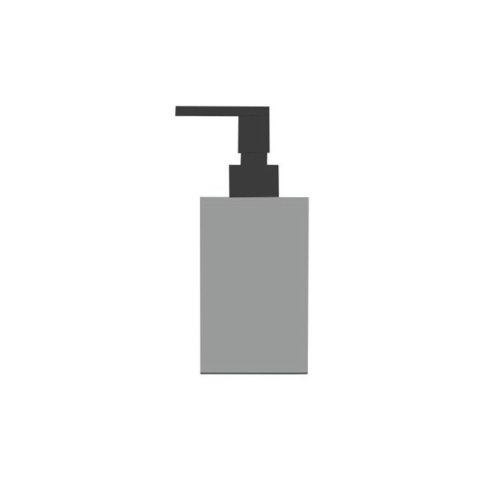 Bertocci Fly Дозатор для жидкого мыла, настольный, композитная колба, цвет: черный 149 1530 0800