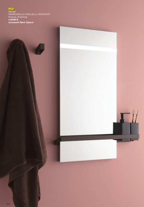 Bertocci Fly Дозатор для жидкого мыла, настольный, композитная колба, цвет: черный 149 1529 0800