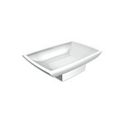 Bertocci Grace Мыльница с керамической чашей, подвесная, цвет: белый 142 7701 0000