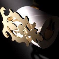 Bertocci Grimilde Бумагодержатель, левая версия, цвет золото 119 9083 5000