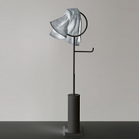 Bertocci Moon Напольная стойка с ершиком, бумагодержателем, цвет: черный матовый 147 0372 0800