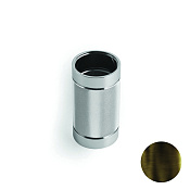 Bertocci Officina 01 Cтакан для зубных щеток настольный, латунный, цвет: темная бронза 127 7530 8800