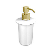 Bertocci Scacco Дозатор для жидкого мыла, подвесной, без держателя, цвет: золото 100 1128 5000