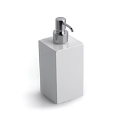 Bertocci Settecento Дозатор для жидкого мыла настольный, композитная колба, цвет: хром 145 0748 0000