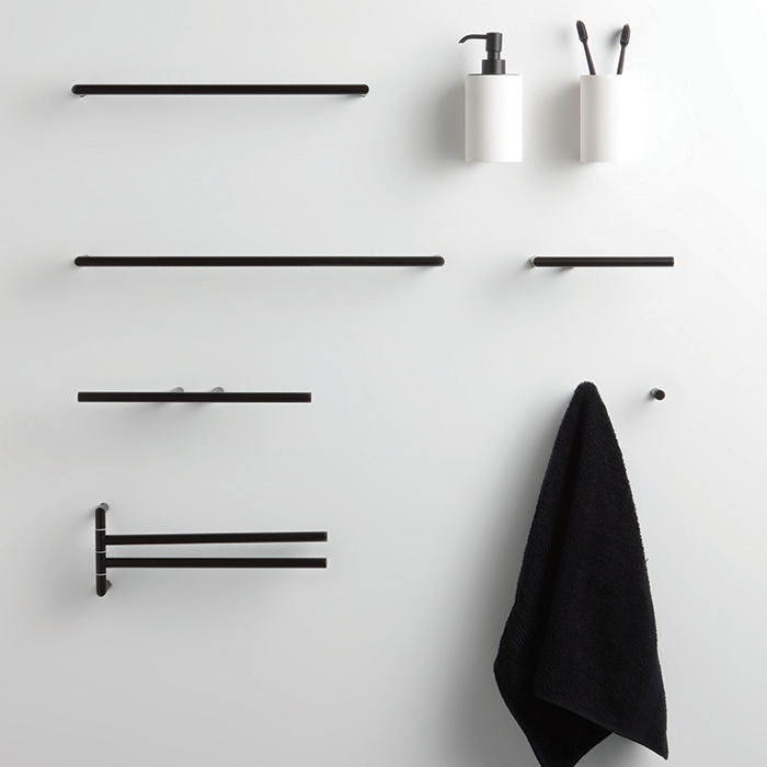 Bertocci Trecento Бумагодержатель без крышки, правый, цвет черный матовый 125 4804 0800