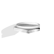 Decor Walther Contract Мыльница со стеклянной чашей, подвесная, цвет: хром 0651700