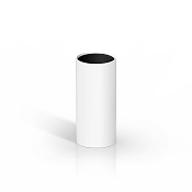 Decor Walther Mikado Стакан настольный, керамический, цвет: белый 0523350