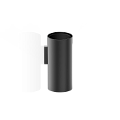 Decor Walther Mikado Стакан для зубных щеток подвесной, керамический, цвет: черный 0523460