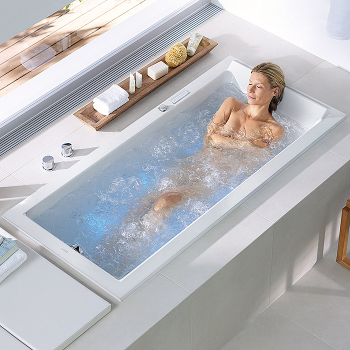 Duravit Darling New Ванна прямоугольная 190х90 см, акрил, цвет: белый 760245000CL1000